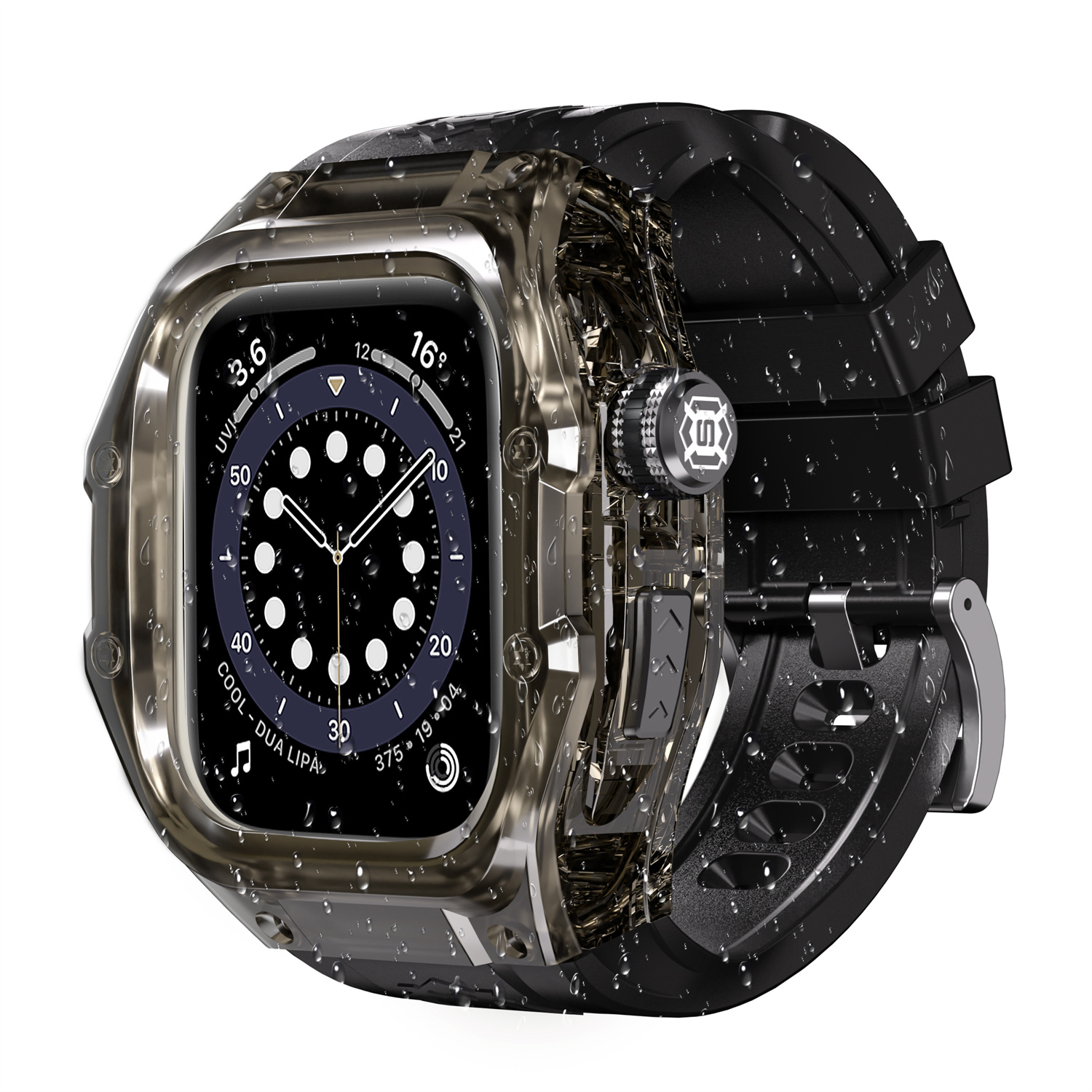 Rubber Strap Diver - ShellBox IP68 Waterproof Sport Watch Case