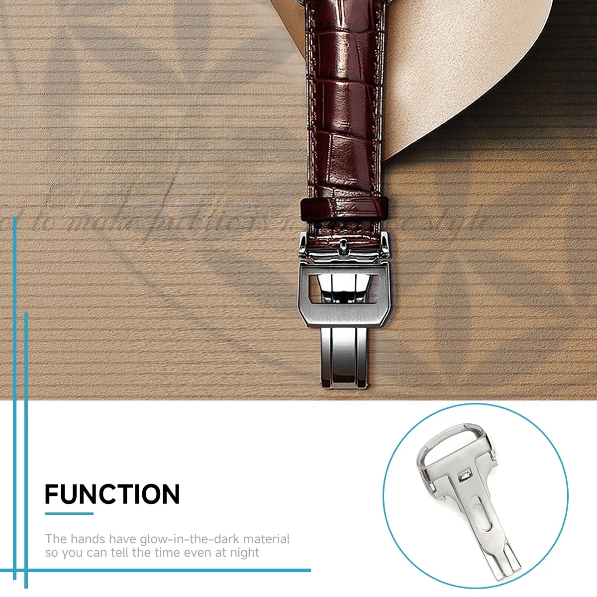 hot Watch Buckle Stainless Ste - Butterfly Clasp Deployant 评论和价格