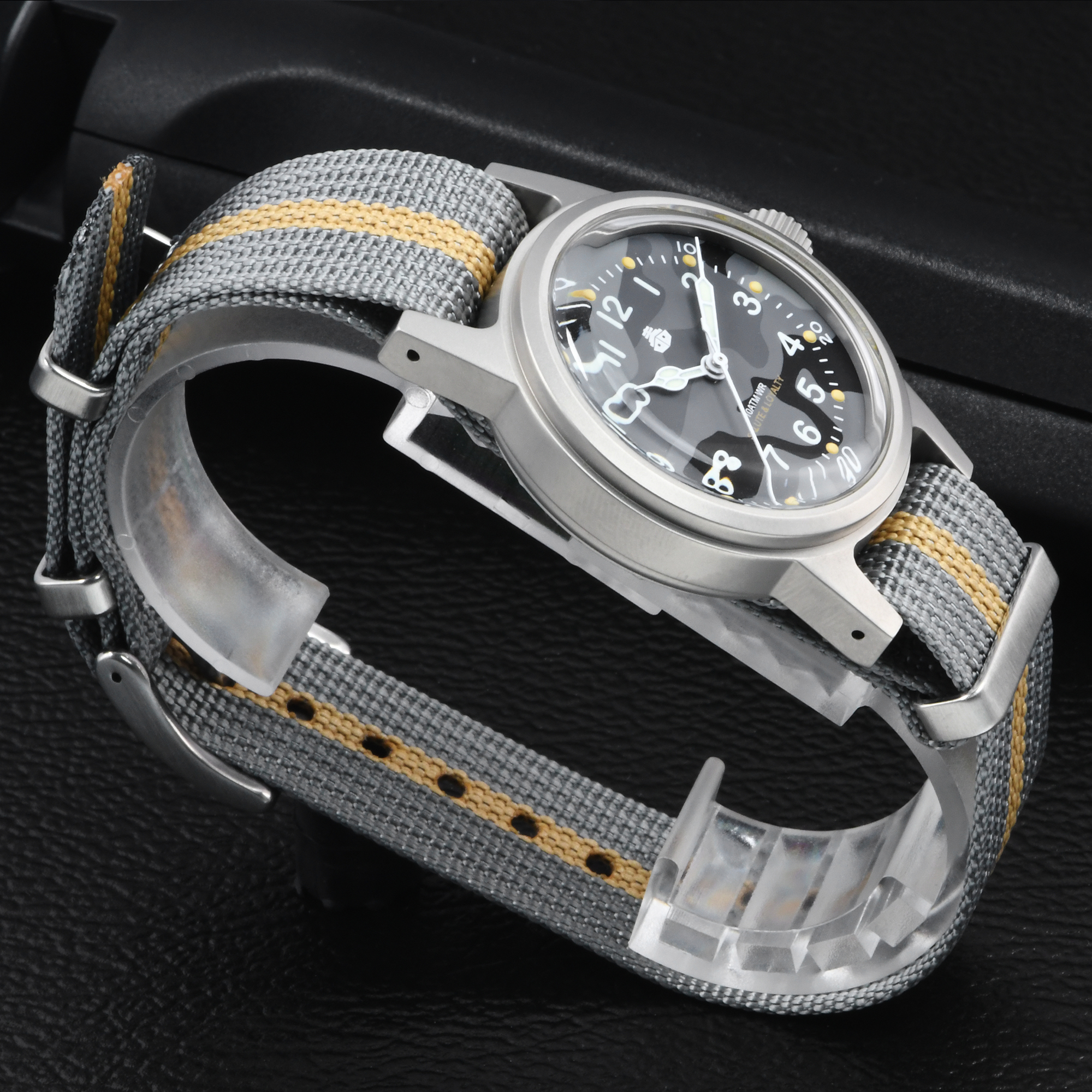 TEKAPO Replica World War II Re - Canvas Strap Watch 评论和价格
