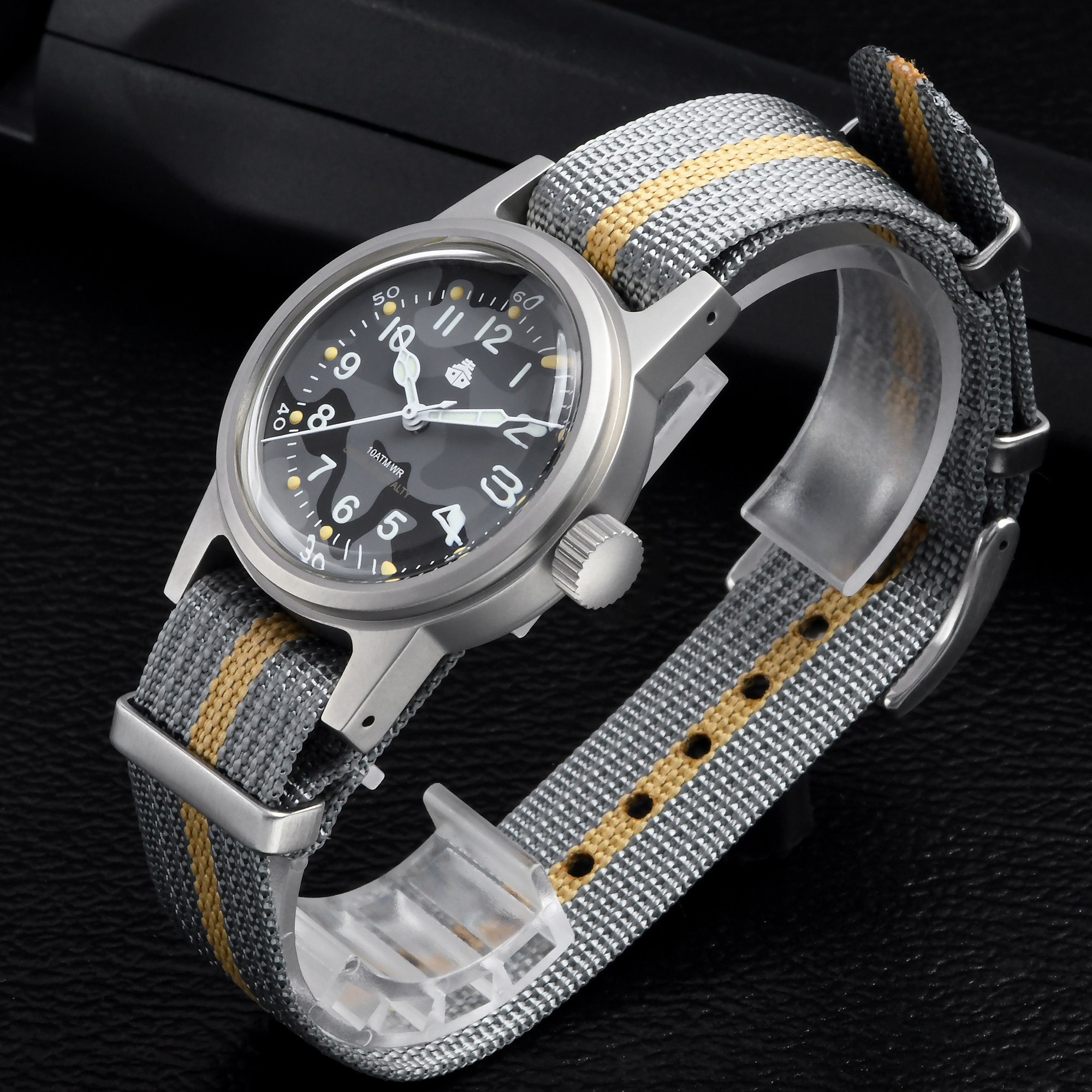 TEKAPO Replica World War II Re - Canvas Strap Watch 评论和价格