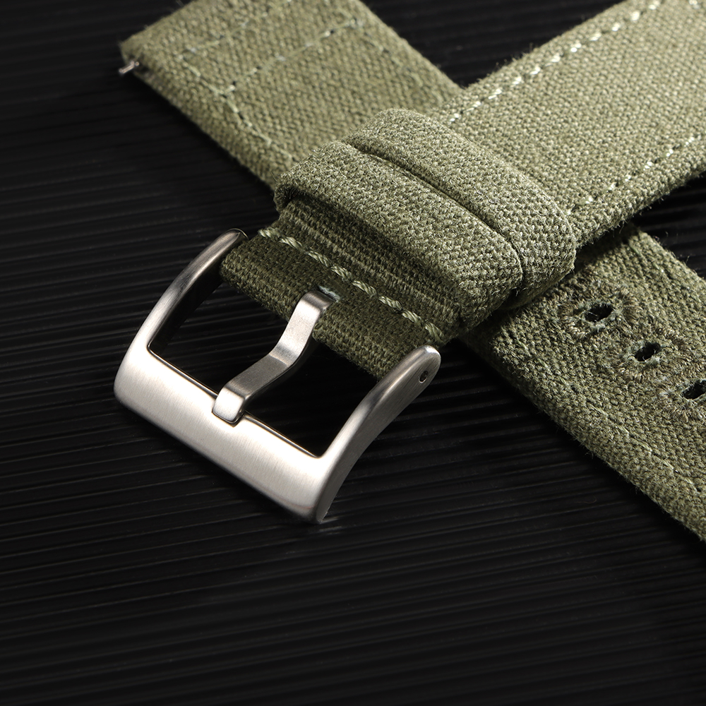 Nylon Woven Canvas Watch Band  - Perlon Strap Woven 评论和价格