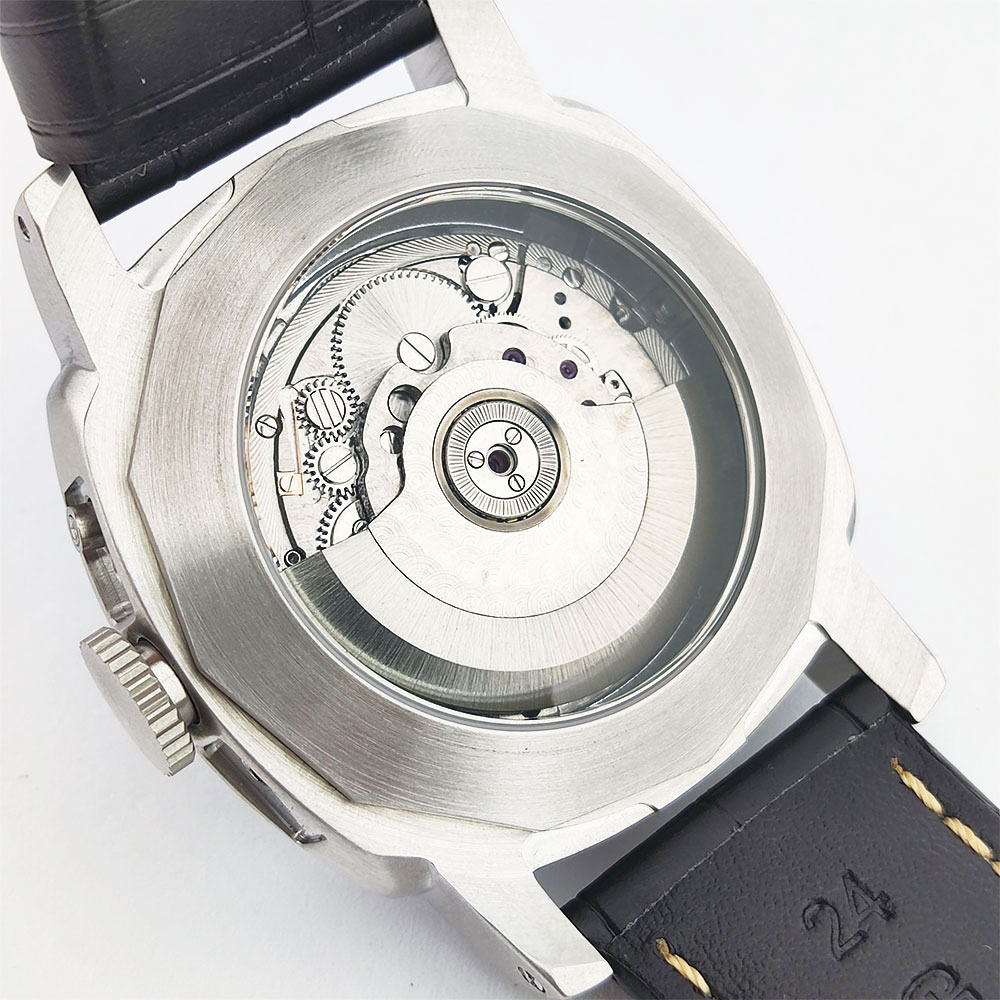 44mm Men's watch Seagull st255 - Stainless Bracelet Diver 评论和价格