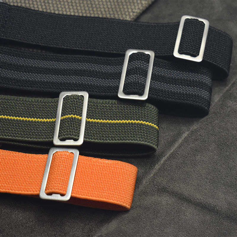 Nylon Watch Band 18mm 20mm 22m - Parachute Strap Elastic 评论和价格