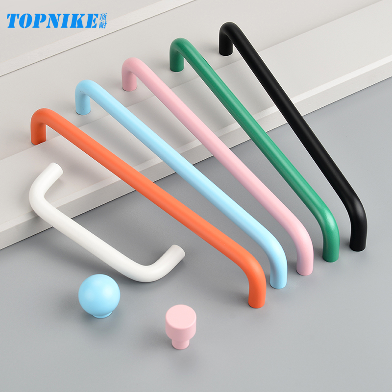 Drawer Handles Kitchen Cabinet - Curved Spring Bar 评论和价格