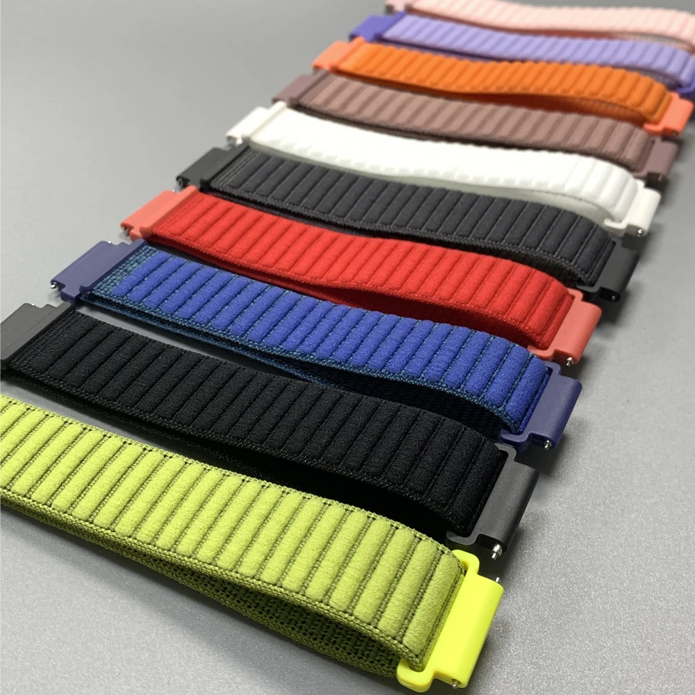 22mm Nylon Band For Xiaomi Wat - Sport Loop Velcro 评论和价格