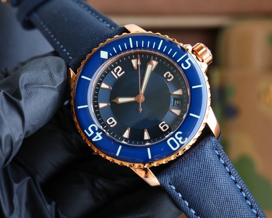 Customized watch, 42mm, sapphi - Canvas Strap Watch 评论和价格