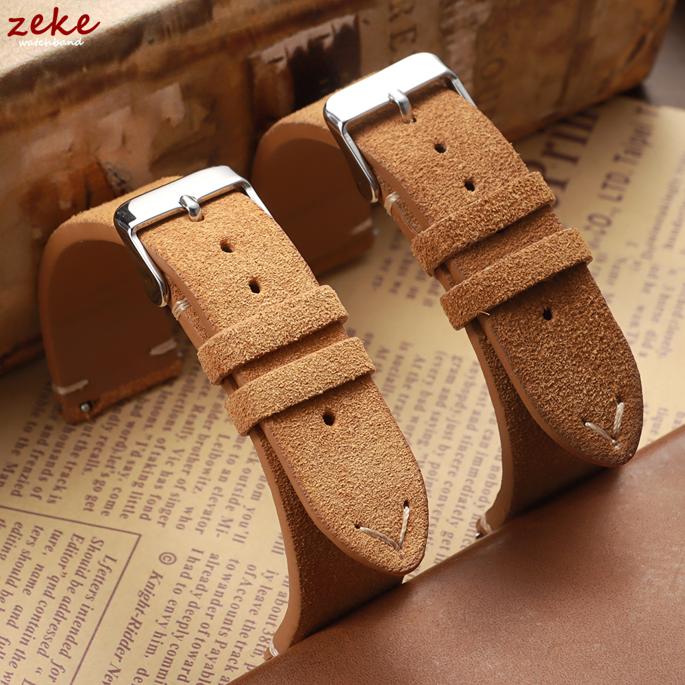 Vintage Soft Suede Leather Str - Suede Strap Watch 评论和价格
