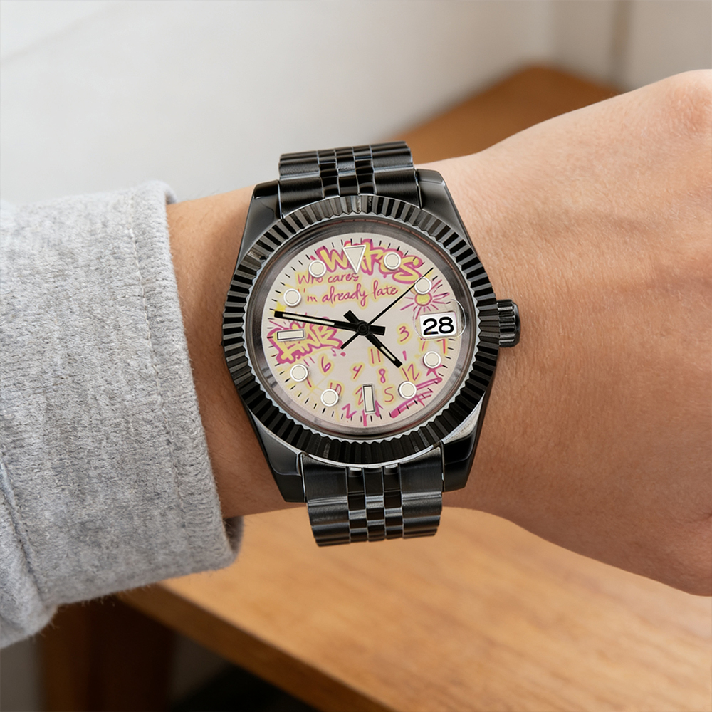Graffiti watch Luxury Watch ch - Stainless Bracelet Diver 评论和价格