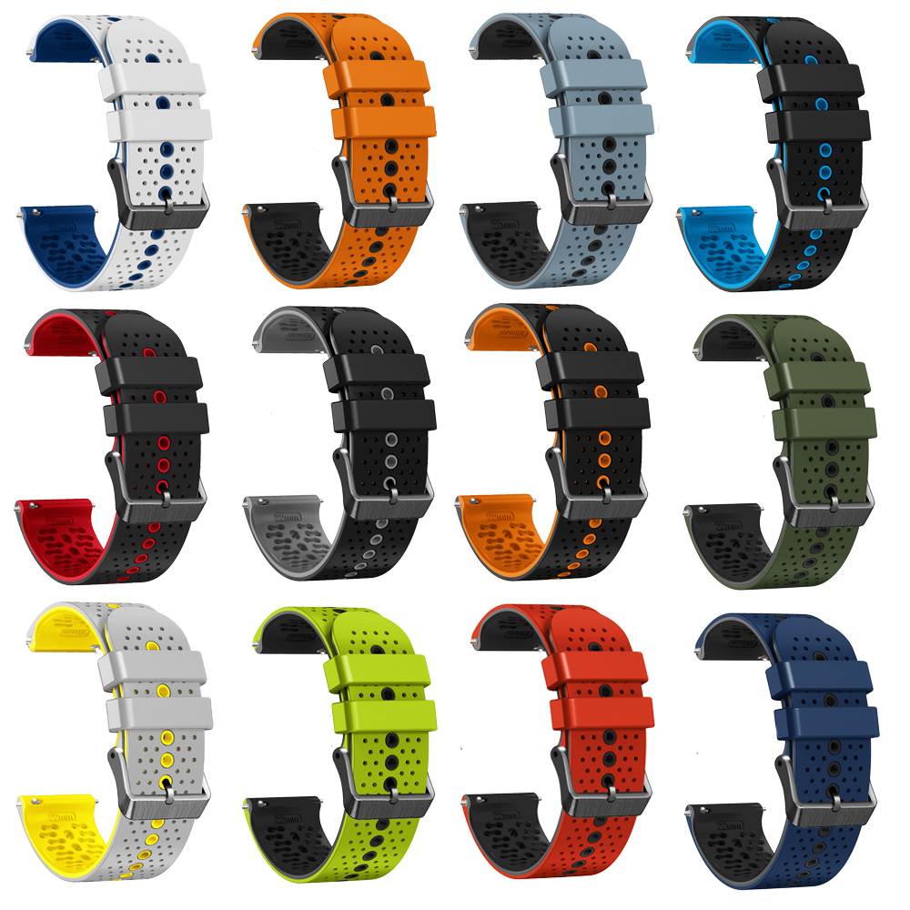 22mm Silicone Band For COROS P - Silicone Watch Band 22Mm 评论和价格