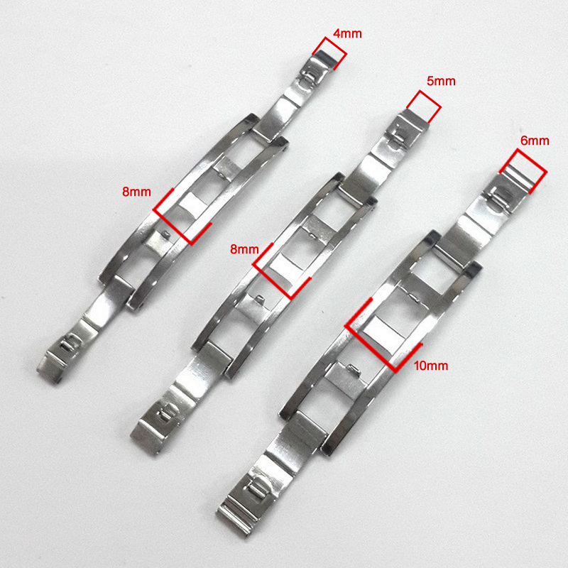 Stainless Steel Watch Band Dep - Butterfly Clasp Deployant 评论和价格