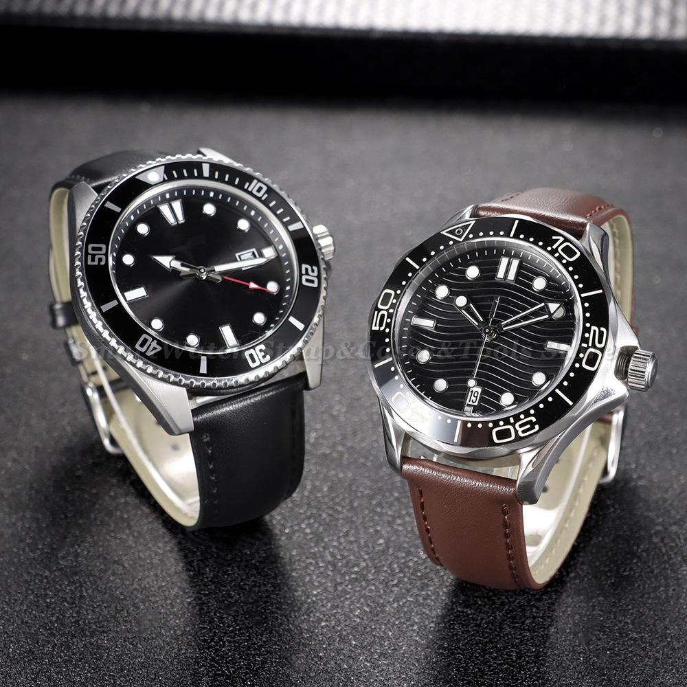 Genuine Leather Wristwatch Ban - Leather Strap Quick Release 评论和价格