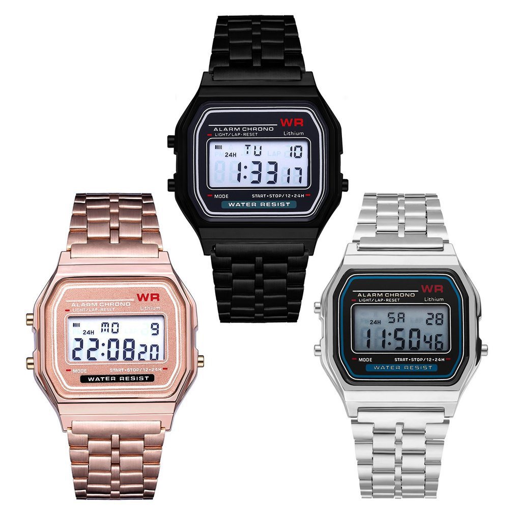 F-91W Steel Strap Watch Men Vi - Tropic Strap Vintage 评论和价格