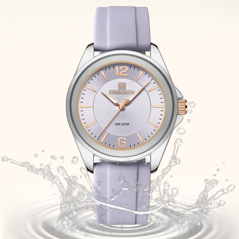 New Style NAVIFORCE Women's Wa - Silicone Band Women 评论和价格
