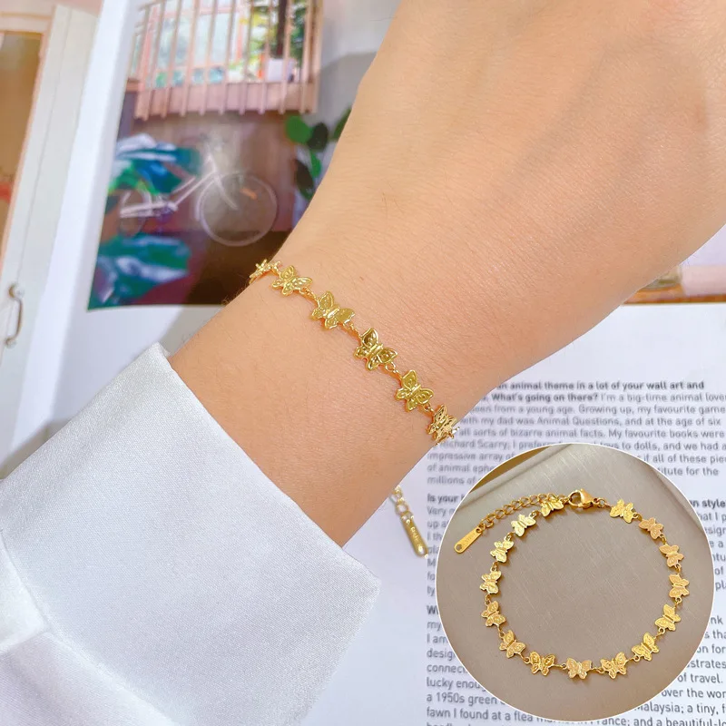 Vintage Fashion Butterfly Bead - Butterfly Clasp Deployant 评论和价格