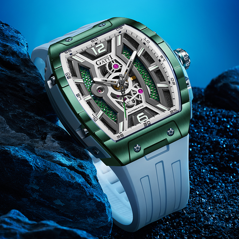 BONEST GATTI Germany Automatic - Rubber Strap Diver 评论和价格