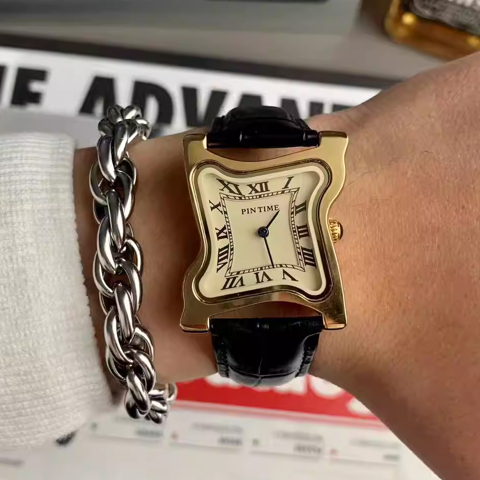 Surrealist Art Melting Clock W - Leather Watch Band Men 评论和价格