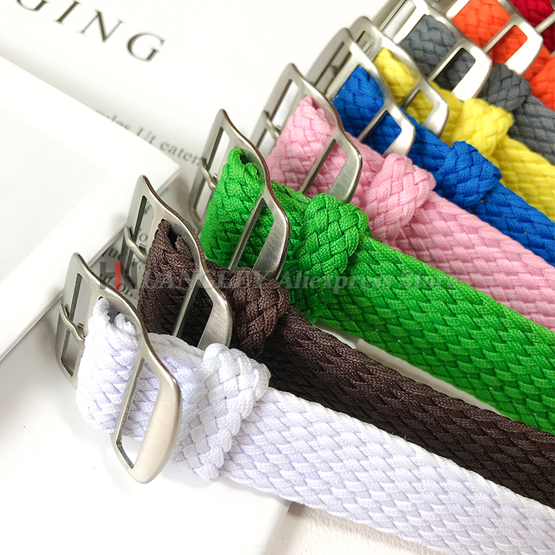 Fabric Woven Nylon Watch Band  - Perlon Strap Woven 评论和价格