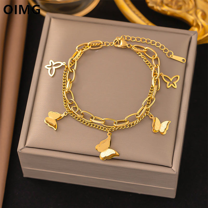 OIMG 316L Stainless Steel 3 Co - Butterfly Clasp Deployant 评论和价格