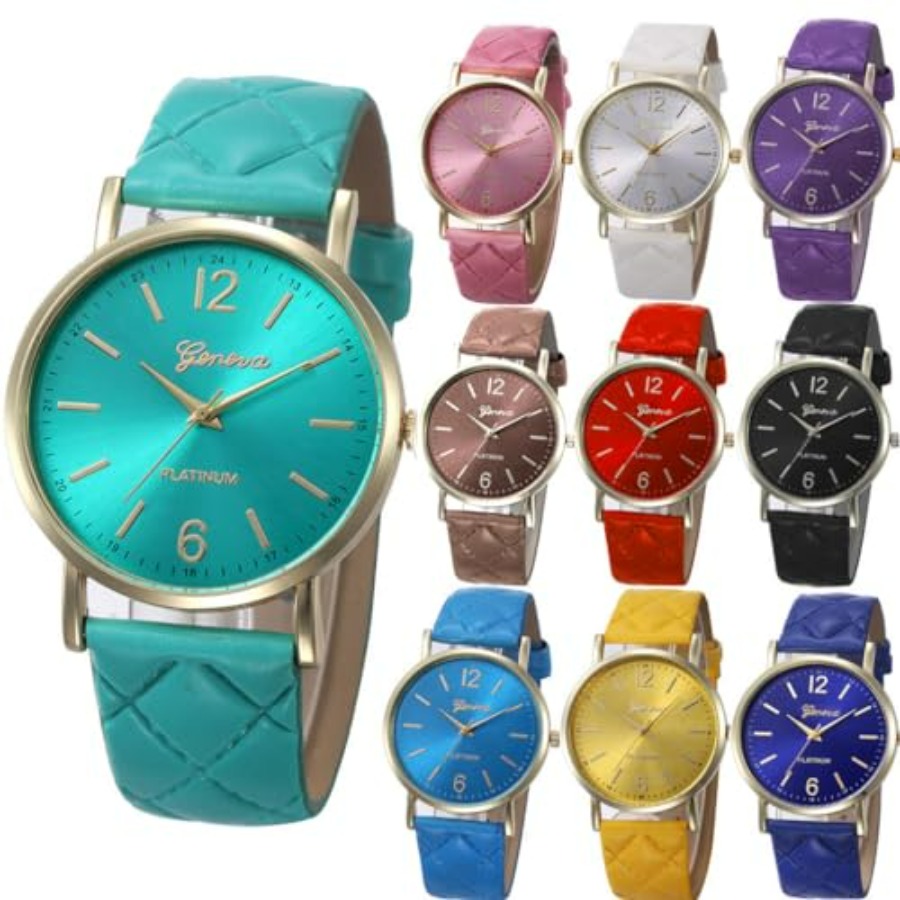 10 Pack Women Men Unisex Plati - Leather Watch Band Men 评论和价格