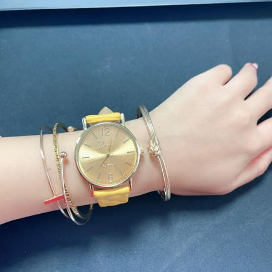 10 Pack Women Men Unisex Plati - Leather Watch Band Men 评论和价格
