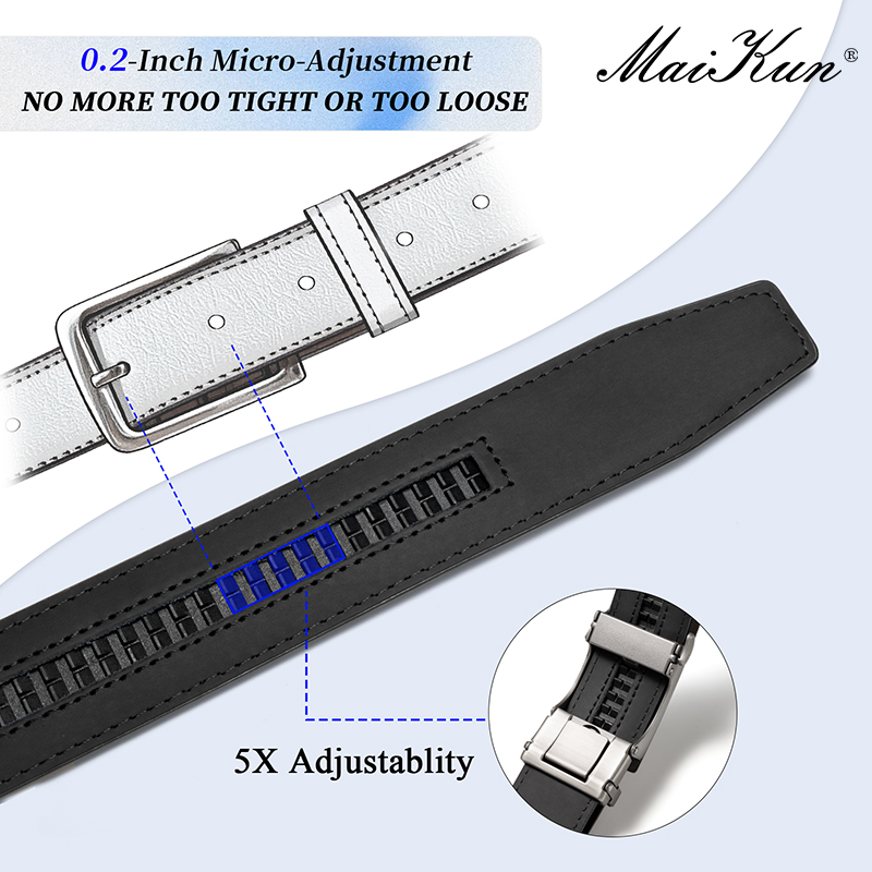 Maikun Brown Leather Ratchet B - Leather Strap Quick Release 评论和价格