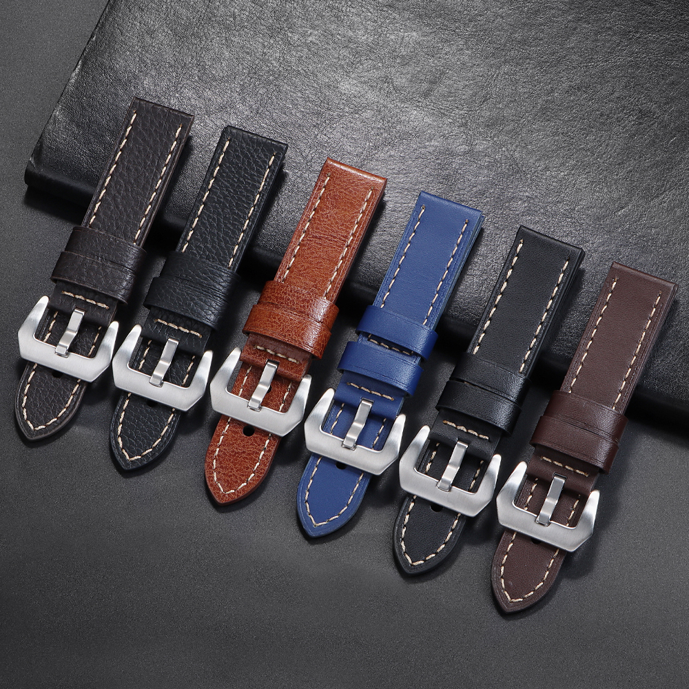 18mm 20mm 22mm 24mm Genuine Le - Suede Strap Watch 评论和价格