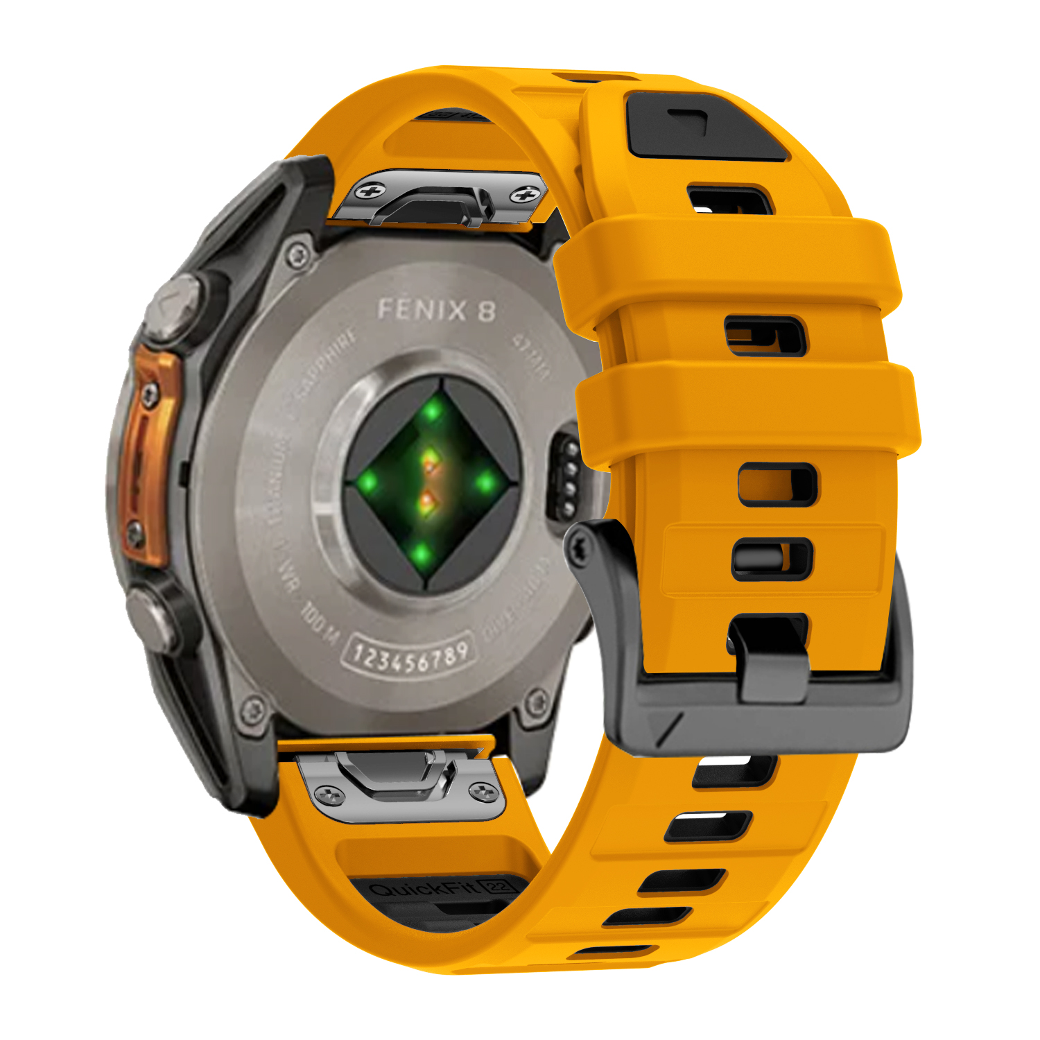 QuickFit 26mm 22mm Silicone Wa - Silicone Watch Band 22Mm 评论和价格