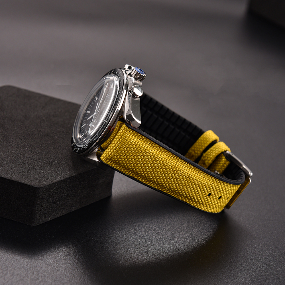 New Design Sailcloth Rubber St - Canvas Strap Watch 评论和价格