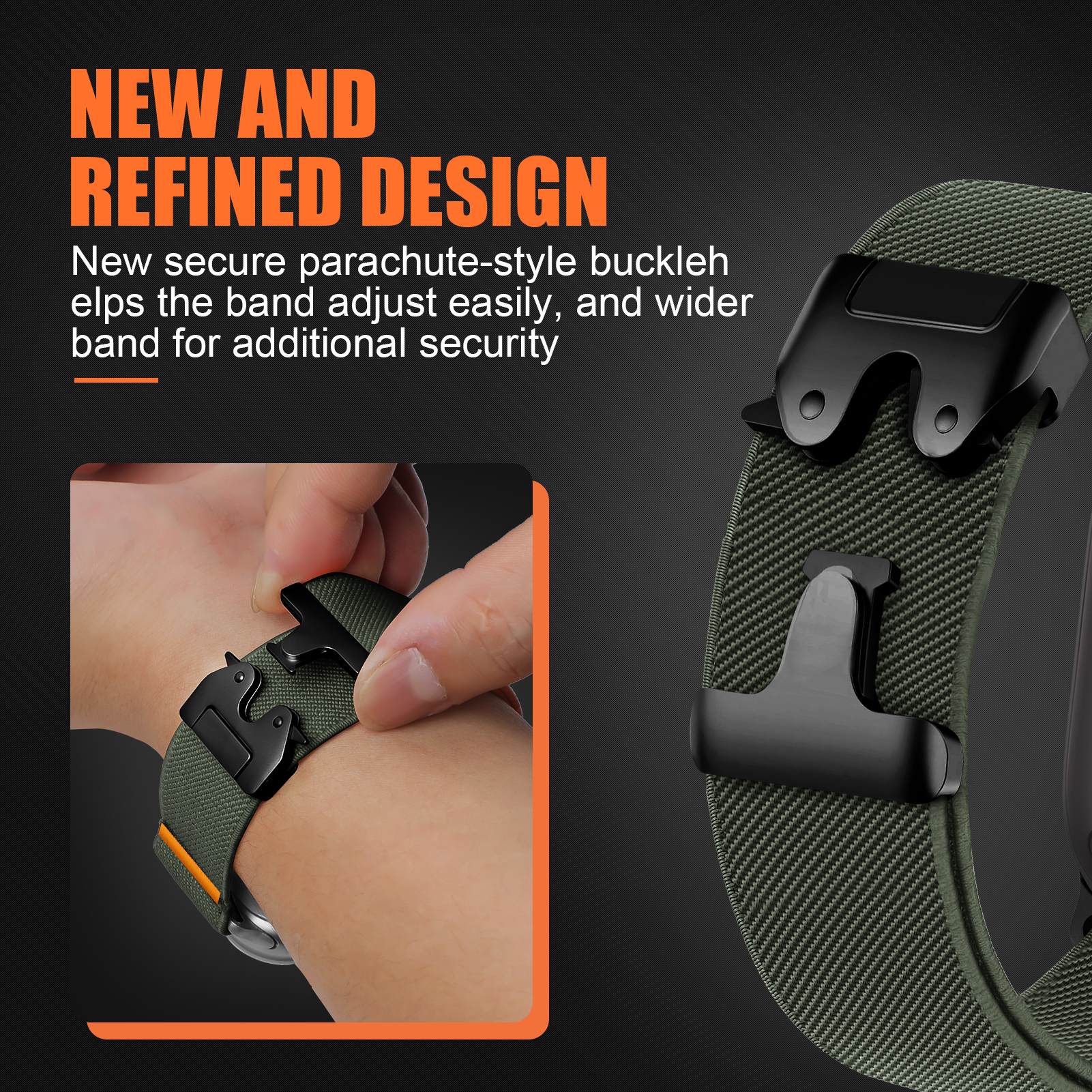Straps For Apple Watch ultra 2 - Parachute Strap Elastic 评论和价格