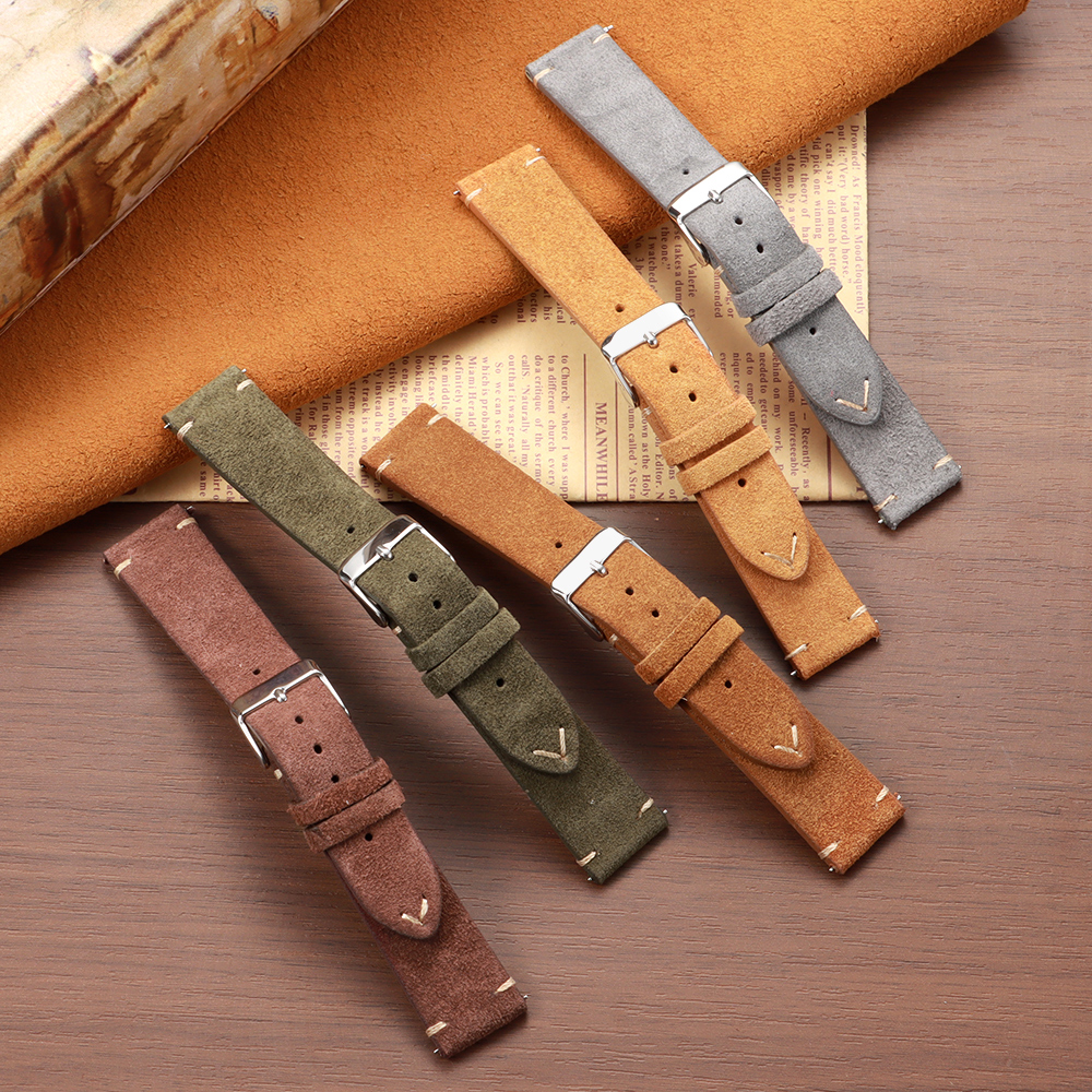 14 16 18 19 20 21 22mm Quick R - Leather Strap Quick Release 评论和价格