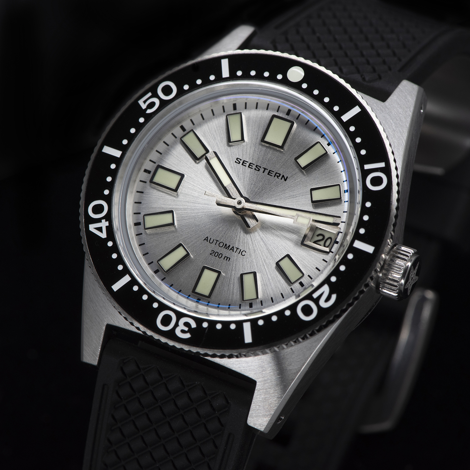 SEESTERN Diving Watch 62MAS Au - Rubber Strap Diver 评论和价格