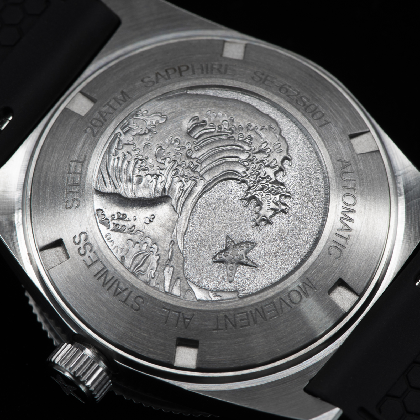 SEESTERN Diving Watch 62MAS Au - Rubber Strap Diver 评论和价格