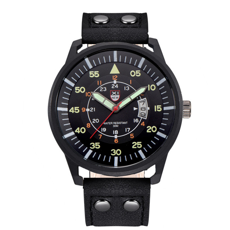 Reloj Hombre XINEW Brand Watch - Leather Watch Band Men 评论和价格