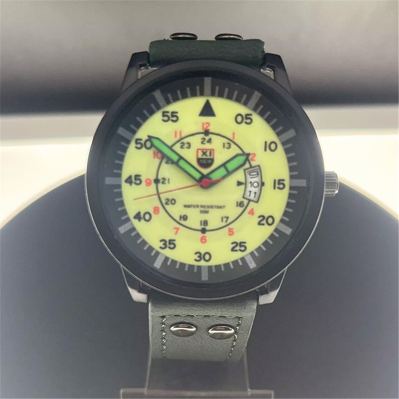 Reloj Hombre XINEW Brand Watch - Leather Watch Band Men 评论和价格