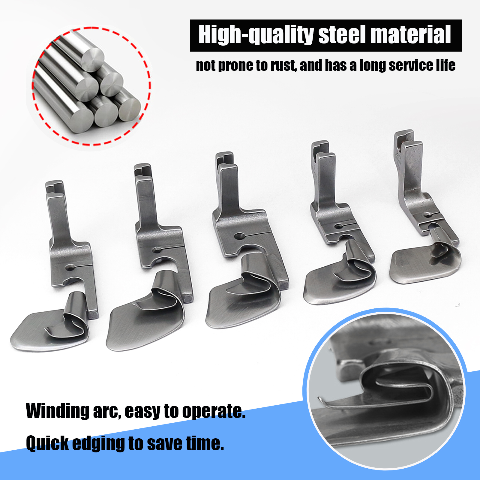 Curved Scroll Hemmer Foot 3.2- - Curved Spring Bar 评论和价格