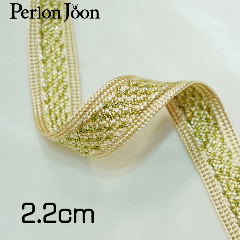 10yards/lot  gold thread polye - Perlon Strap Woven 评论和价格