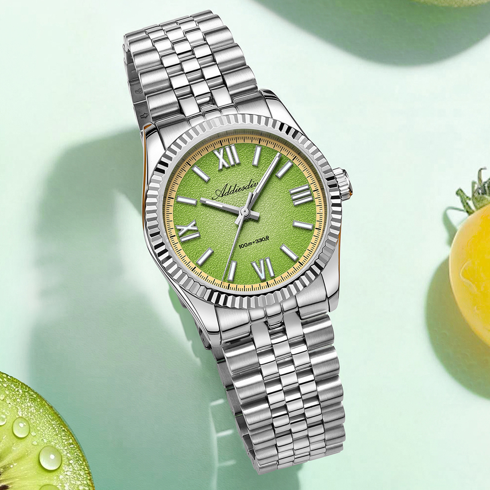 ADDIESDIVE Hight Quality Sapph - Stainless Bracelet Diver 评论和价格