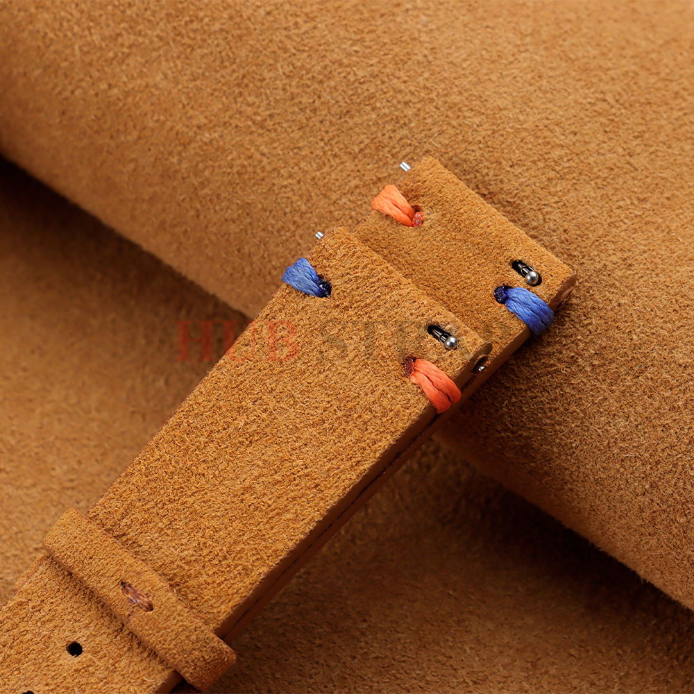 18mm 20mm 22mm Suede Leather S - Suede Strap Watch 评论和价格