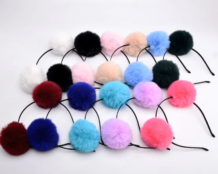 Women Girl Sweet Pompon Ball F - Silicone Band Women 评论和价格