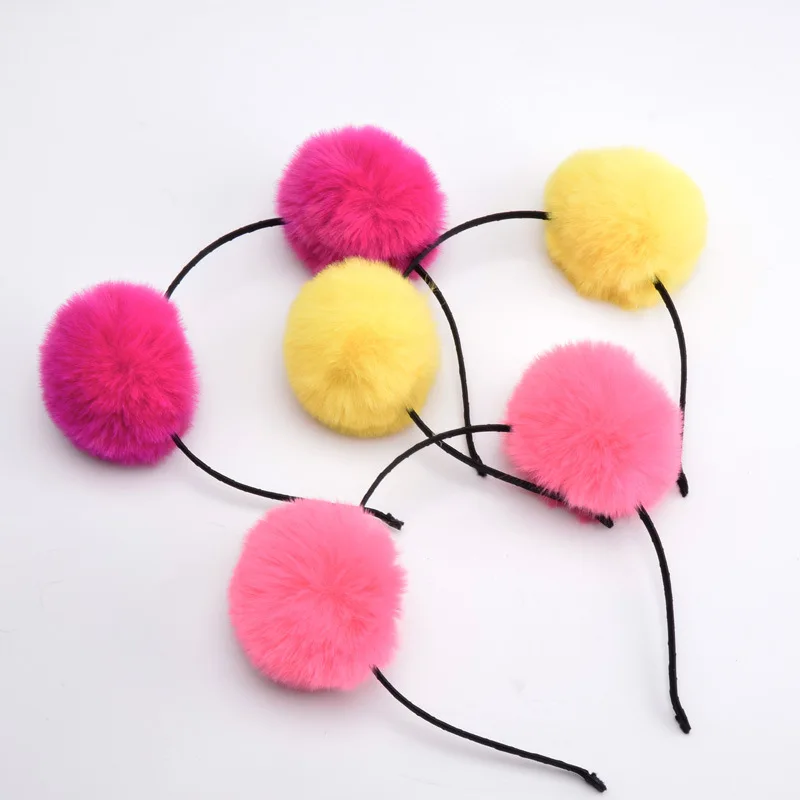 Women Girl Sweet Pompon Ball F - Silicone Band Women 评论和价格