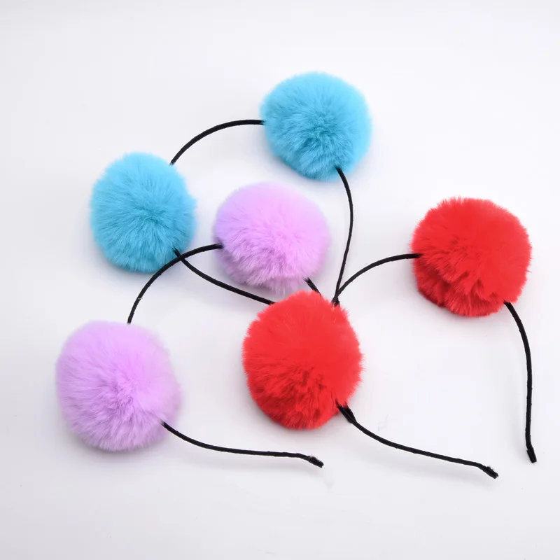 Women Girl Sweet Pompon Ball F - Silicone Band Women 评论和价格
