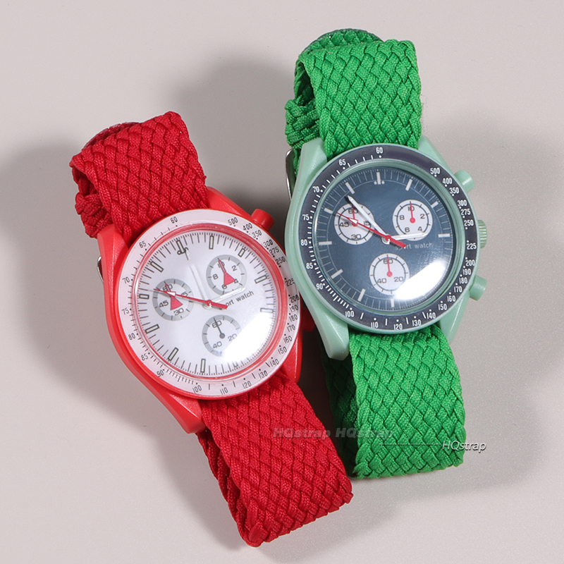 16mm 18mm 20mm 22mm Nylon Canv - Perlon Strap Woven 评论和价格