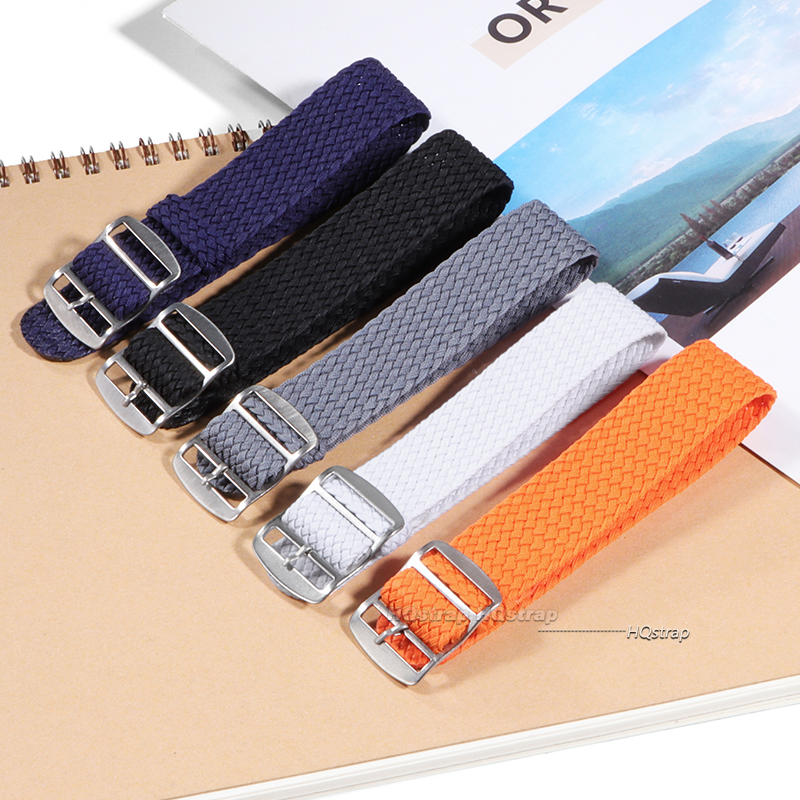 16mm 18mm 20mm 22mm Nylon Canv - Perlon Strap Woven 评论和价格