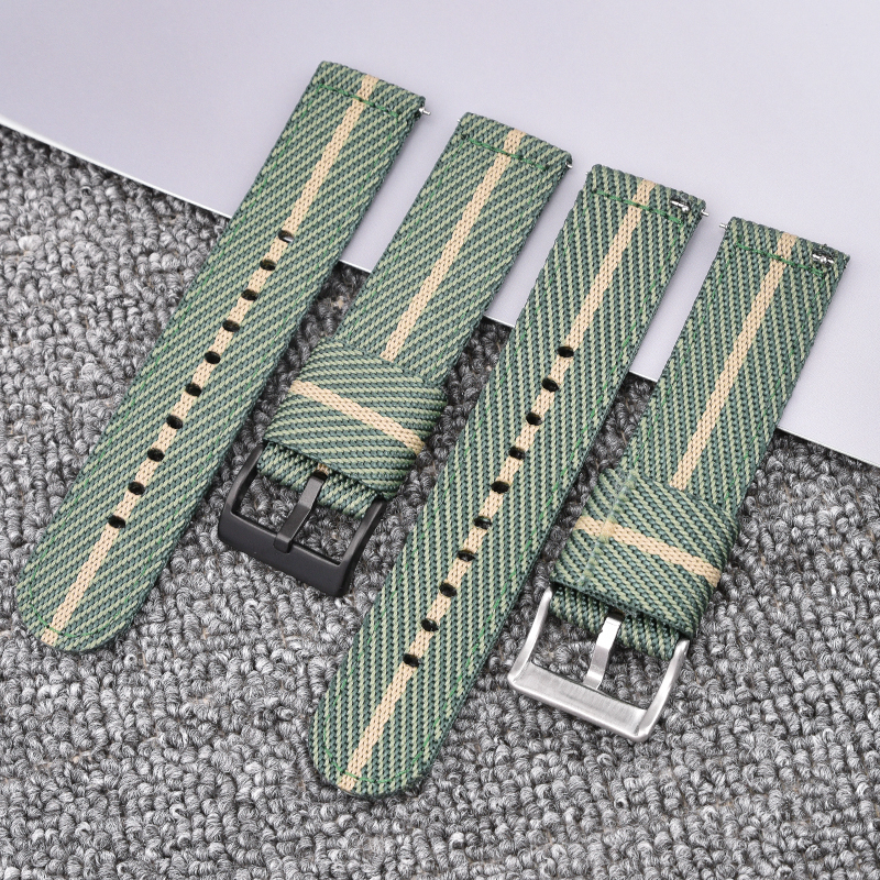Woven Nylon Strap 18mm 20mm 22 - Nato Strap Nylon 评论和价格