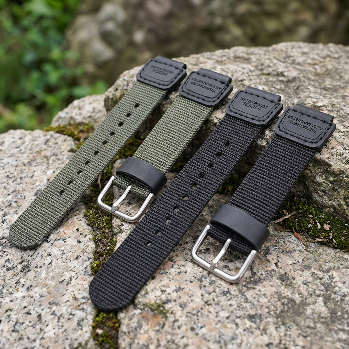 18mm Nylon Strap for Casio AE1 - Canvas Strap Watch 评论和价格
