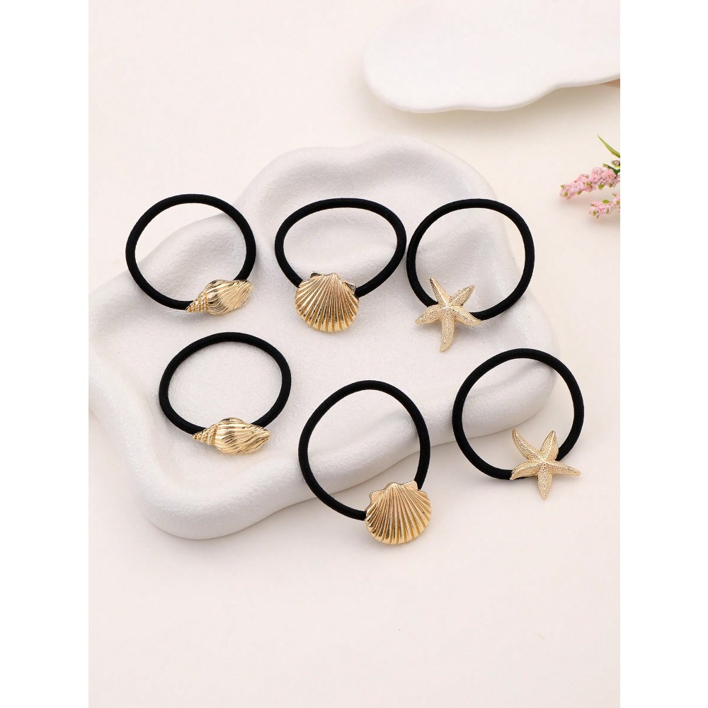 6pcs/3pcs Metal Ocean Series S - Silicone Band Women 评论和价格