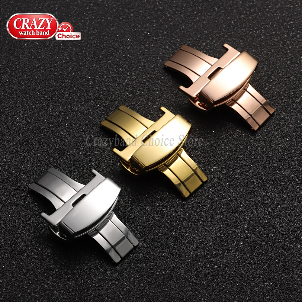 Stainless Steel Butterfly Buck - Butterfly Clasp Deployant 评论和价格