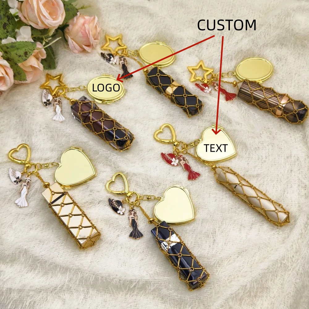 Fashionable Lipstick Storage K - Mesh Strap Metal 评论和价格