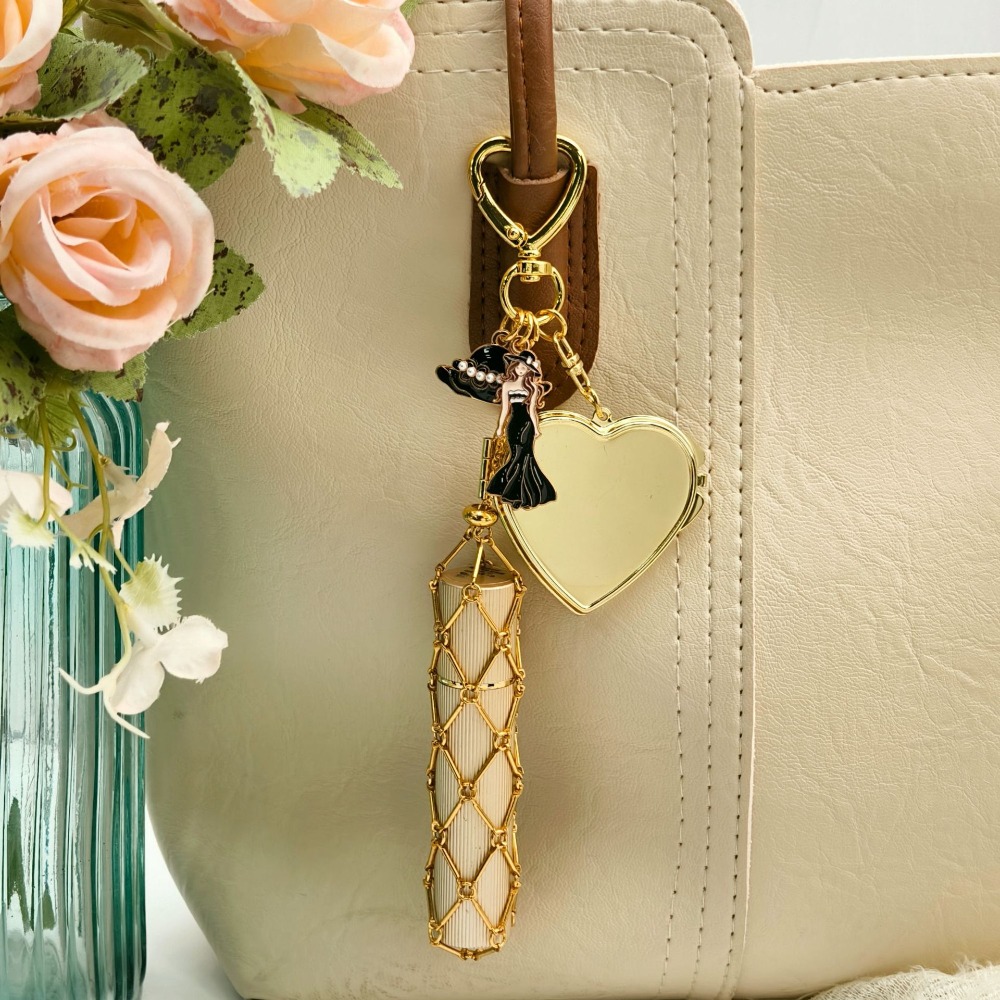 Fashionable Lipstick Storage K - Mesh Strap Metal 评论和价格