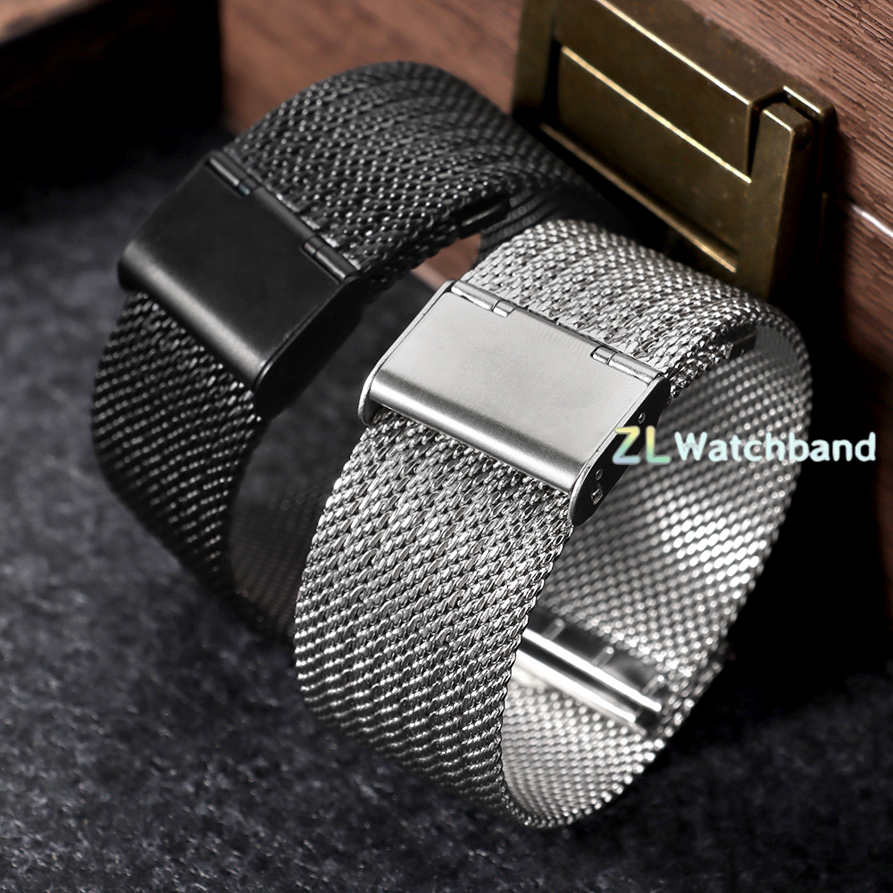Stainless Steel 0.6 Mesh Watch - Mesh Strap Metal 评论和价格